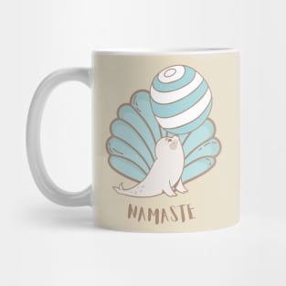 Namaste seal Mug